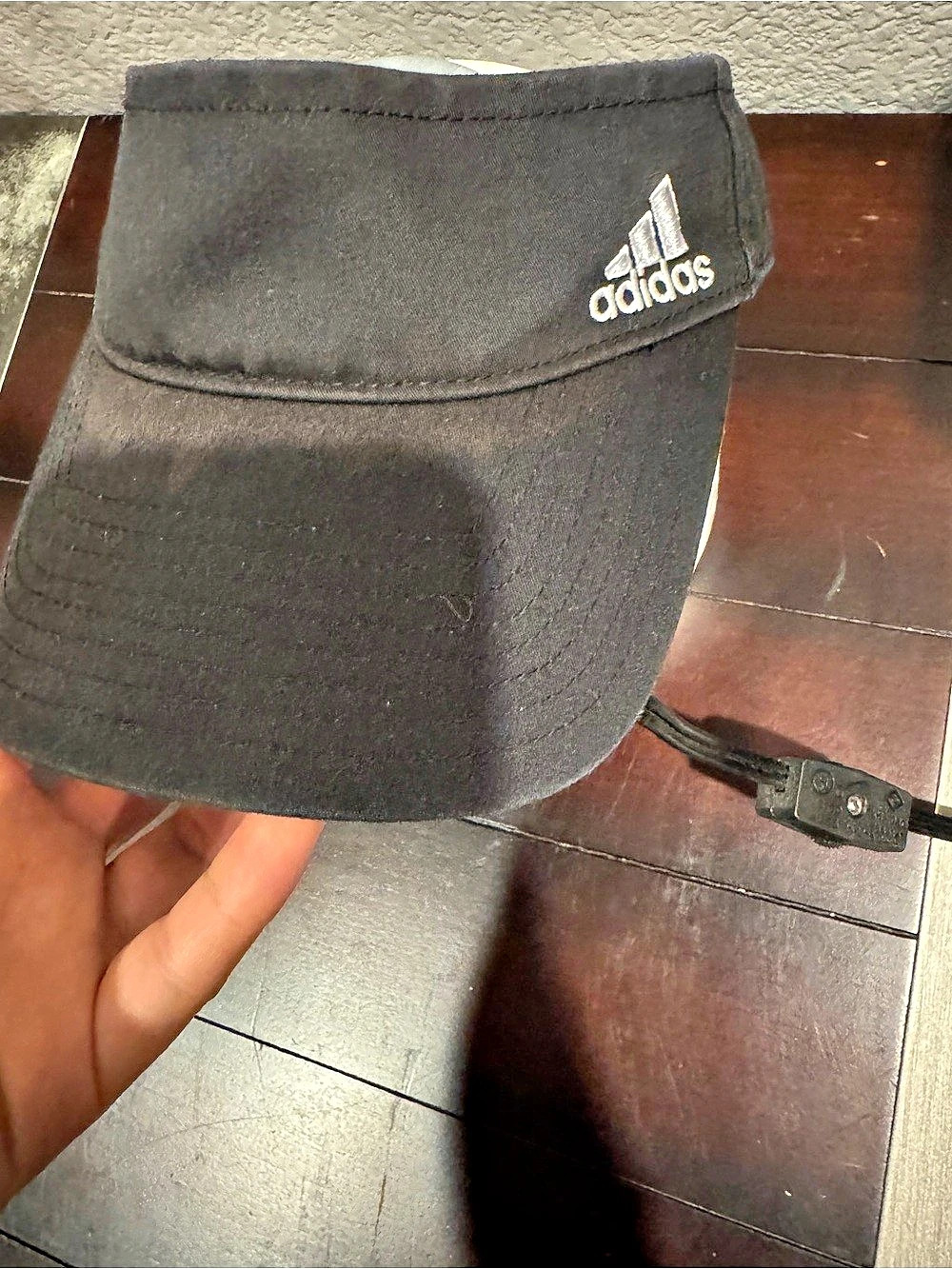 Adidas Black Tennis Style Cap